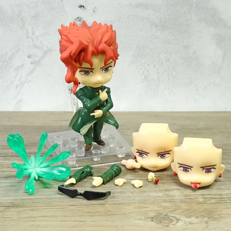 

10cm Anime JoJo's Bizarre Adventure Figure 985# Kujo Jotaro 1110# Dio 1033# Kakyoin Noriaki Action Figures Movable Joints Model