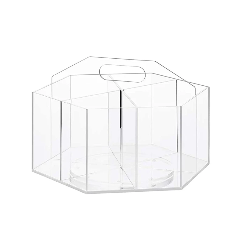 

Акриловый держатель для ручек, вращающийся на 360 градусов прозрачный органайзер для ручек, Настольный органайзер для канцелярских принадле...