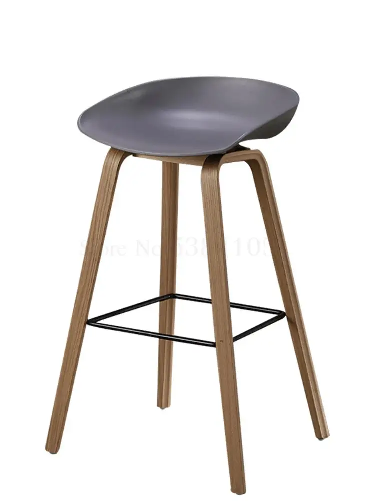 Современный простой датский барный стул Северная Европа модный креативный