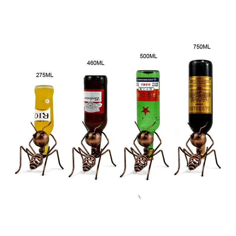 Забавная Винная стойка VILEAD 4 вида креативный держатель для вина украшение стола