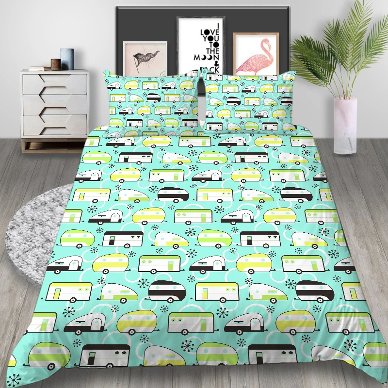 3D Автомобильные дизайнерские постельные принадлежности новый стиль