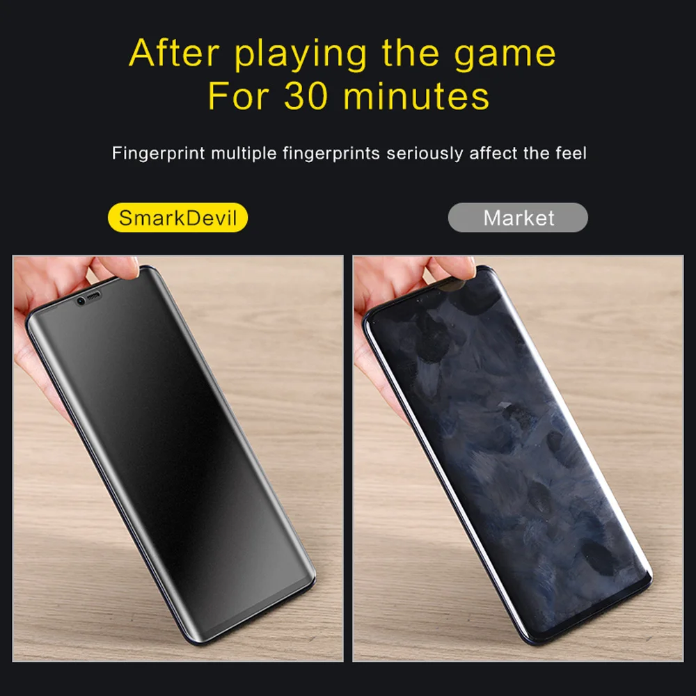 Матовое закаленное стекло SmartDevil для Huawei Nova 5i Pro протектор экрана без отпечатков