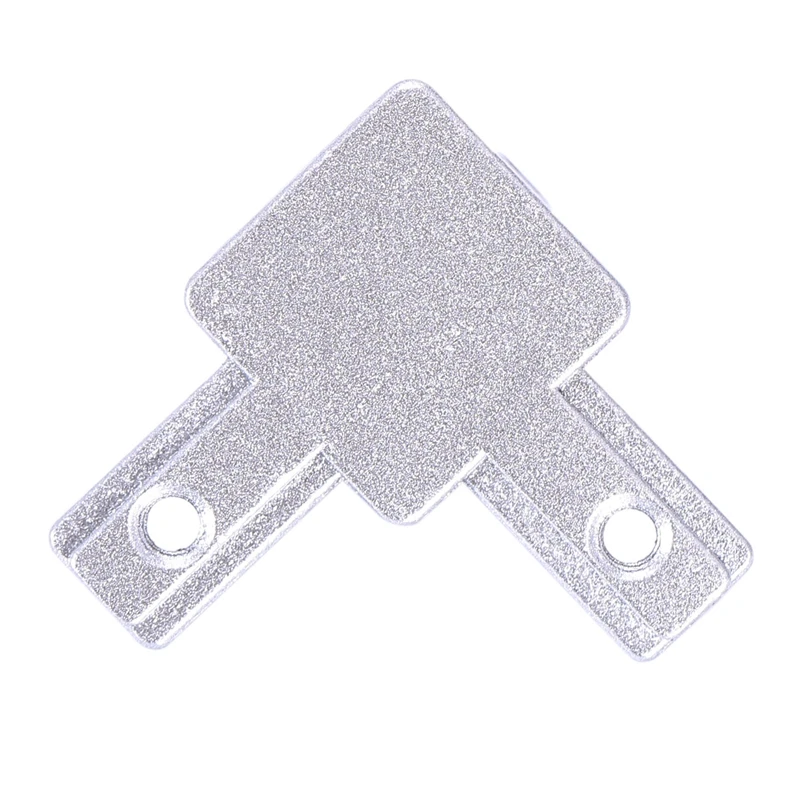 3-Way End Corner Bracket Connector for T slot Aluminum Extrusion Profile 2020 series (Pack of 4 with screws) | Обустройство дома