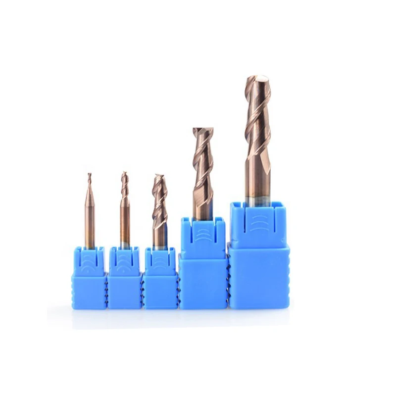 Фреза металлическая 1 шт. фреза из быстрорежущей стали режущая концевая 2 канавки