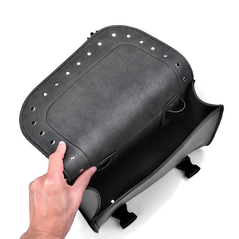 Мотоциклетная седельная сумка pu кожаная для багажа седельные сумки Harley Sportster Pannier
