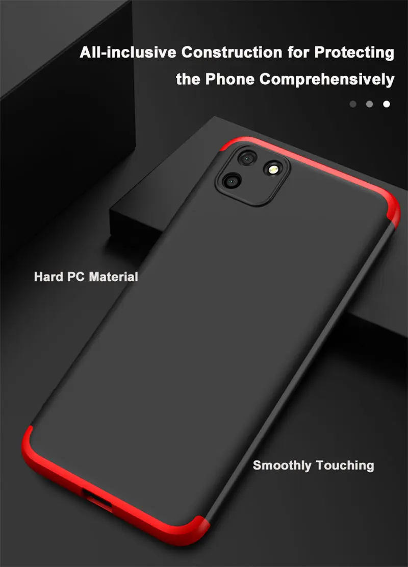 

100pcs/lot 360 Full Phone Case For Huawei Enjoy 20 Plus Honor 30 Lite P Smart 2020 Y7P Y6P Y5P P40 Lite E Nova 6SE 7iMatte Coque