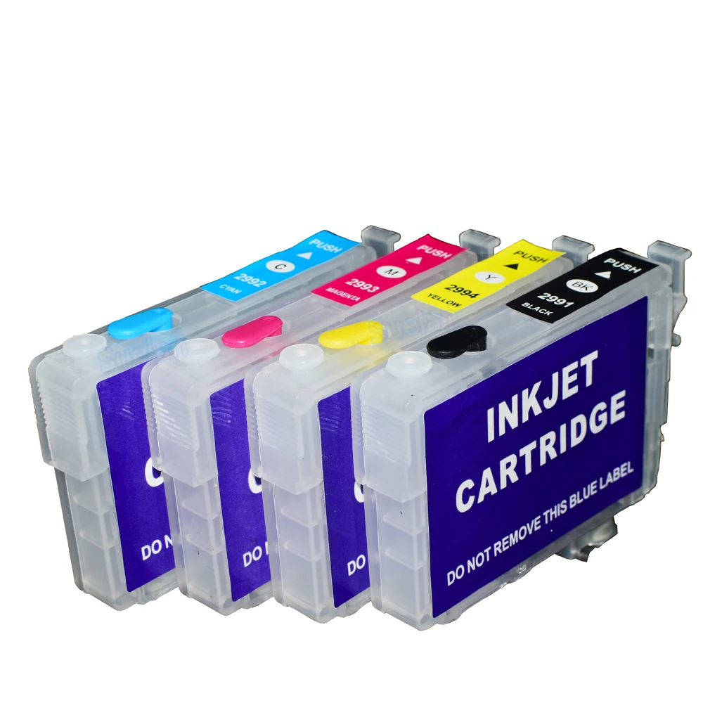 29XL многоразовый картридж для Epson XP-332 XP-235 XP-335 XP-432 XP-435 с чипом автоматического