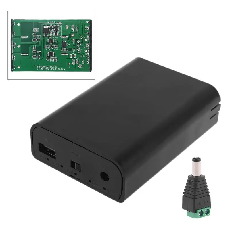 Универсальное зарядное устройство QC 3 0 USB DC 12 В выход 6 аккумуляторов 18650 блок