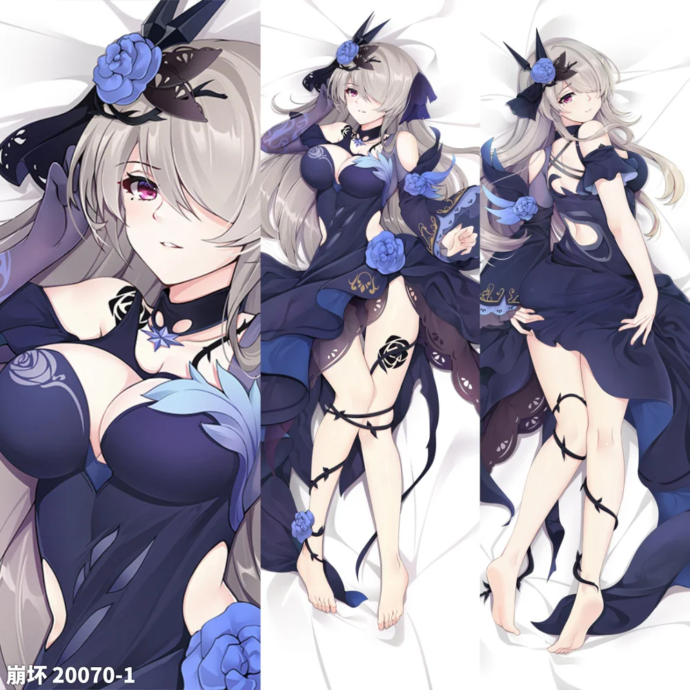 

Honkai Impact 3 длинные волосы Rita rossweтеплое дакимакура обнимающая подушка для тела чехол искусственная длинная наволочка постельное белье CYS
