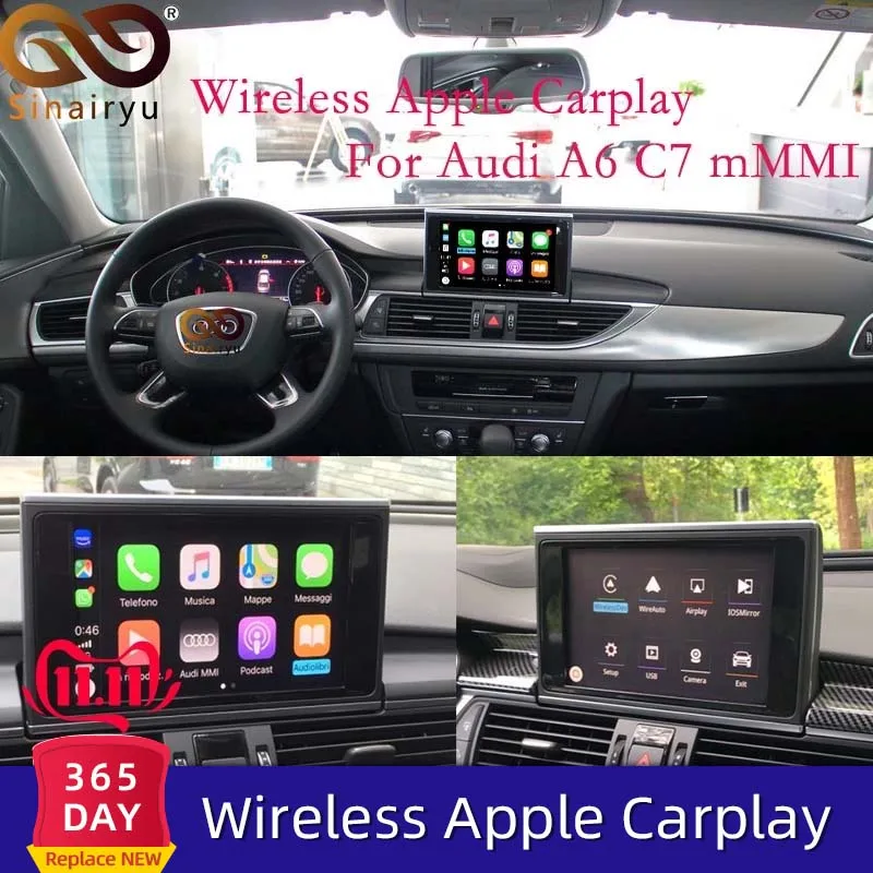 Ips Android 8,0 автомобильный мультимедийный плеер gps навигация для Audi A6 4G 2011~ MMI стиль HD экран 2 Гб+ 32 Гб WiFi