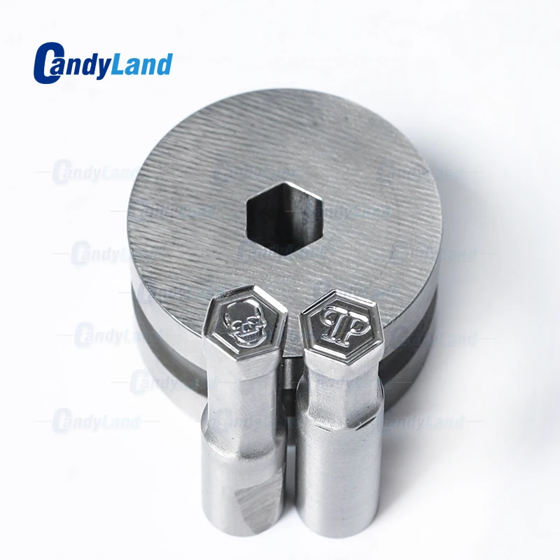 CandyLand Skull Tablet Die Pill Press Candy Punch Set Custom Logo Cast For TDP Machine |