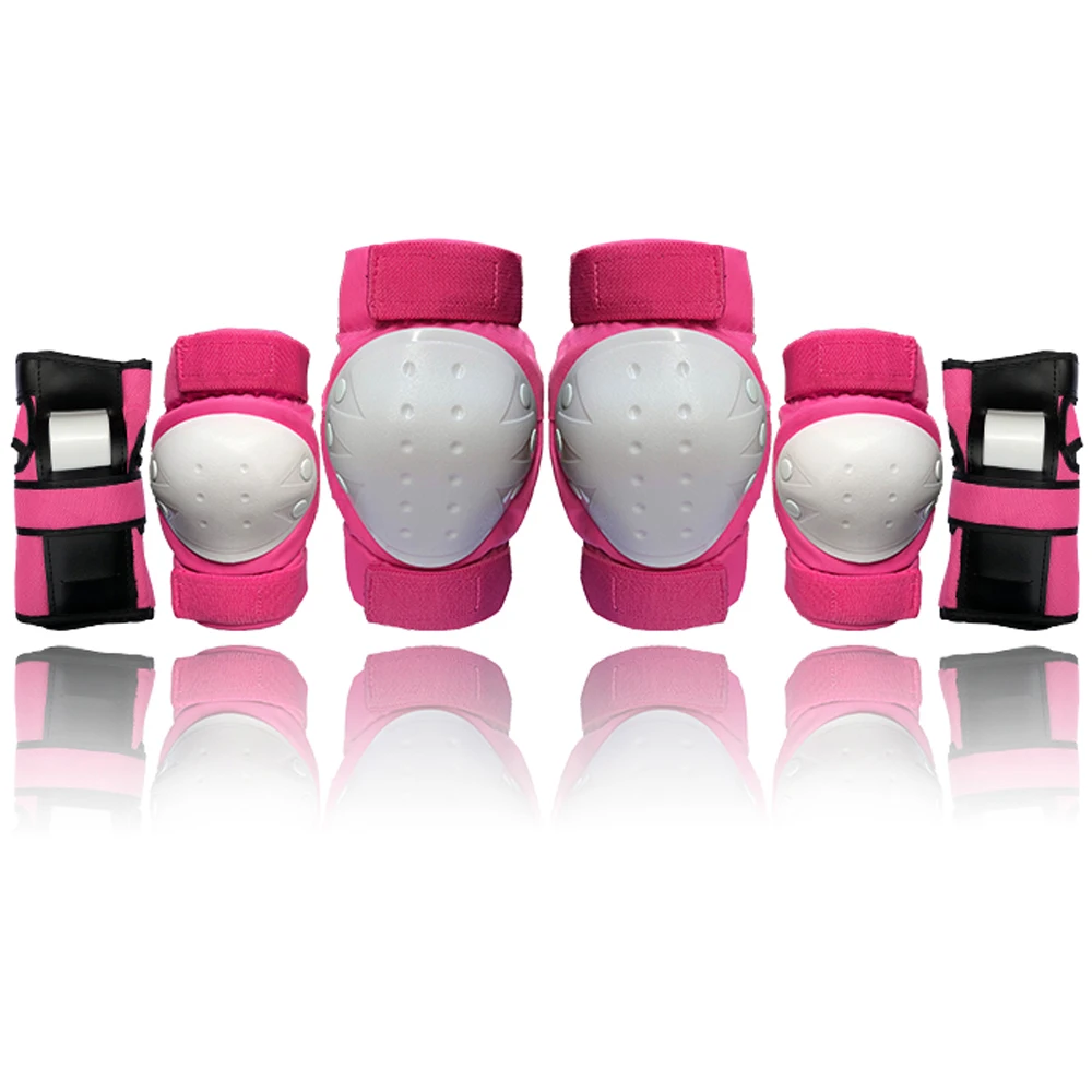 Комплект защитного снаряжения 7 в 1 наколенники и налокотники защита для запястья