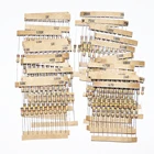 Набор резисторов 300 шт.лот 12 Вт, набор для самостоятельной сборки 5%, 30 значений, 1 ом-3мом, 12 Вт, карбоновые пленочные резисторы, ассортимент, электронный пакет