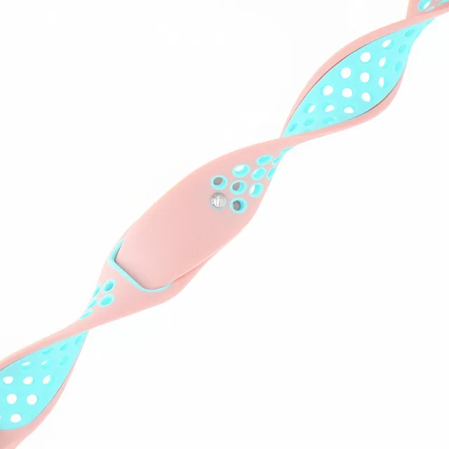 Pink teal 17 цветов силиконовый ремешок Amazfit Bip для Xiaomi Huami Amazfit Bip Молодежный браслет ремешок 20 мм общий ремешок для часов - Цвет ремешка: Pink teal