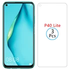 Защитное закаленное стекло для huawei p40 lite 5g, защита экрана на p40lite p 40 40p, легкая защитная пленка huawey huwei hawei huawe