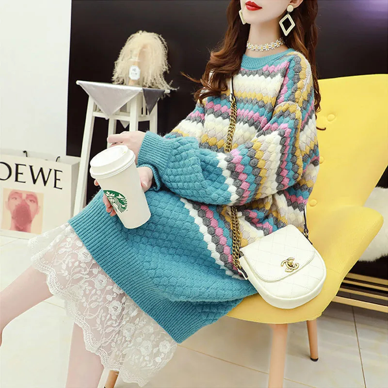 

Свободная вечерняя Женская толстовка большого размера оранжевого цвета для вечерние, весенний розовый свитер с длинным рукавом, новый свит...