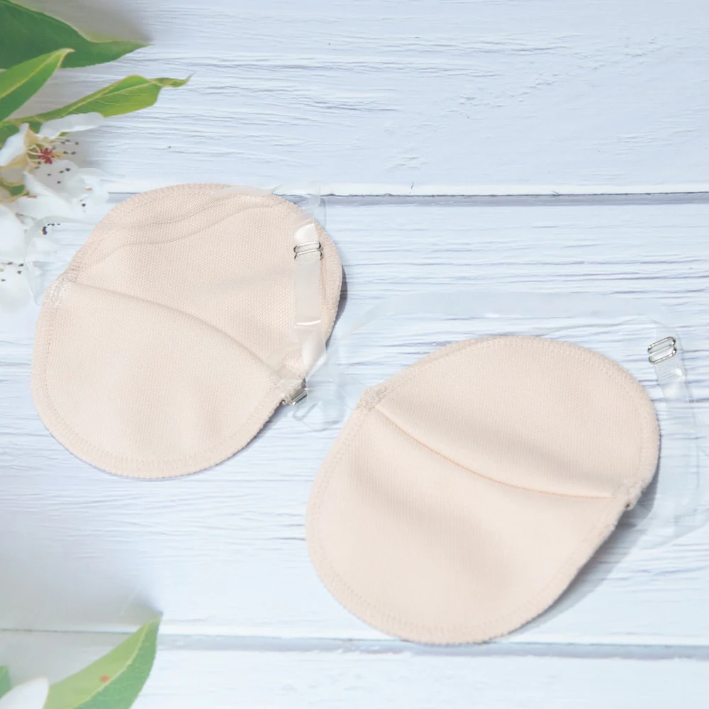 2 Pcs/pair New Reusable Women Men Washable Underarm Armpit Sweat Pads Perfume Absorbing Anti|perspiration pads|underarm padsarmpit sweating |