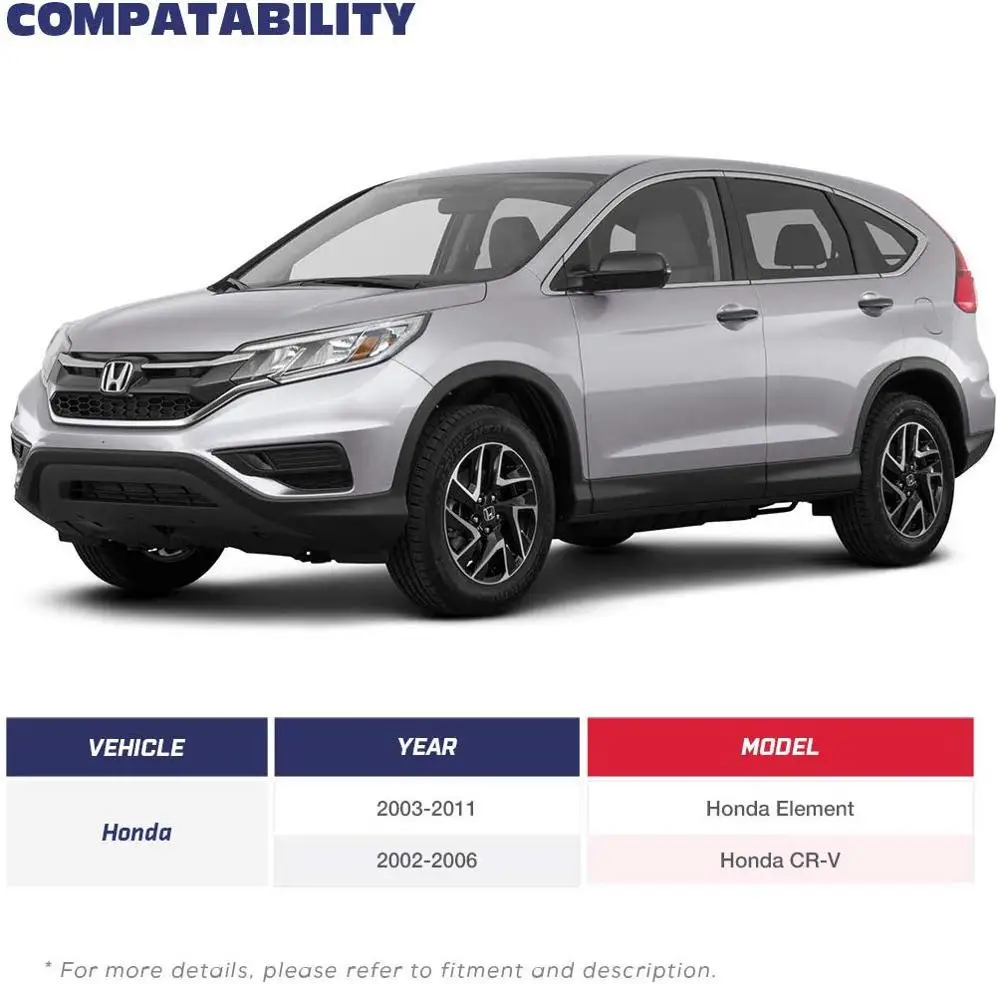 Kingsun комплект с регулируемой задней подвеской и креплением на палец для Honda CRV 02