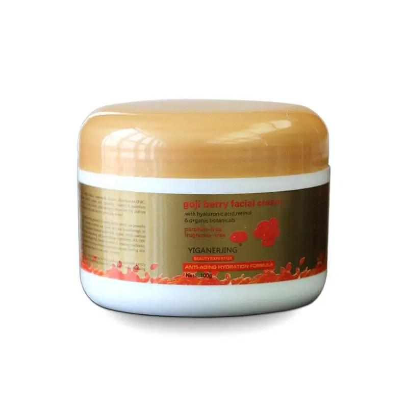 QingFangLi крем с экстрактом Годжи Wolfberry ночной для лица против морщин подтягивающий