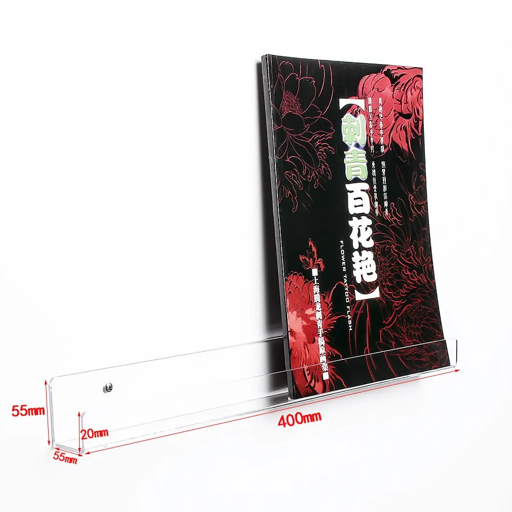 

Acrylic Cosmetics Organizer Doll Case Makeup Storage Rack Wall Hanging Rack Nail Polish Jewelry Stand Book Display Box