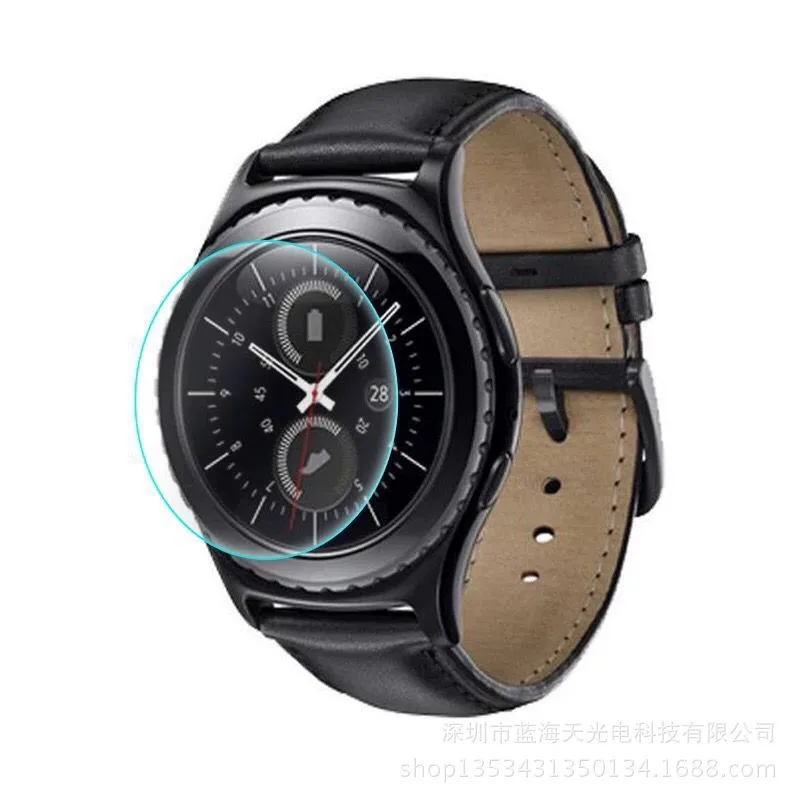 2PCS/LOT Tempered Glass For Samsung Gear S3 Frontier Classic Galaxy watch 46mm 42mm galaxy watch 3 screen Protector Film 9H 2.5D