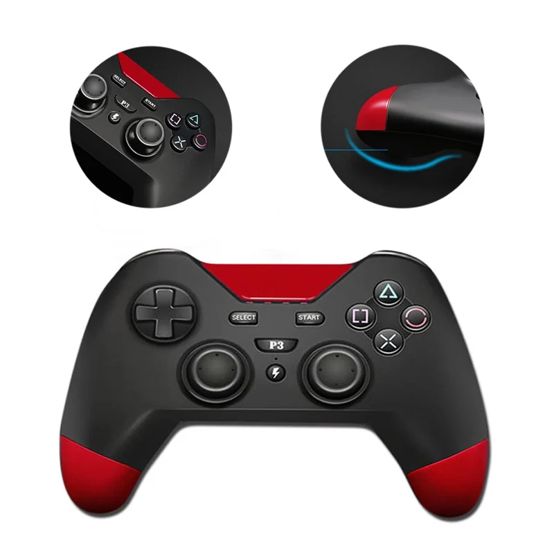 Беспроводной Bluetooth геймпад Dualshock 3 джойстик для игровой приставки mando ps3