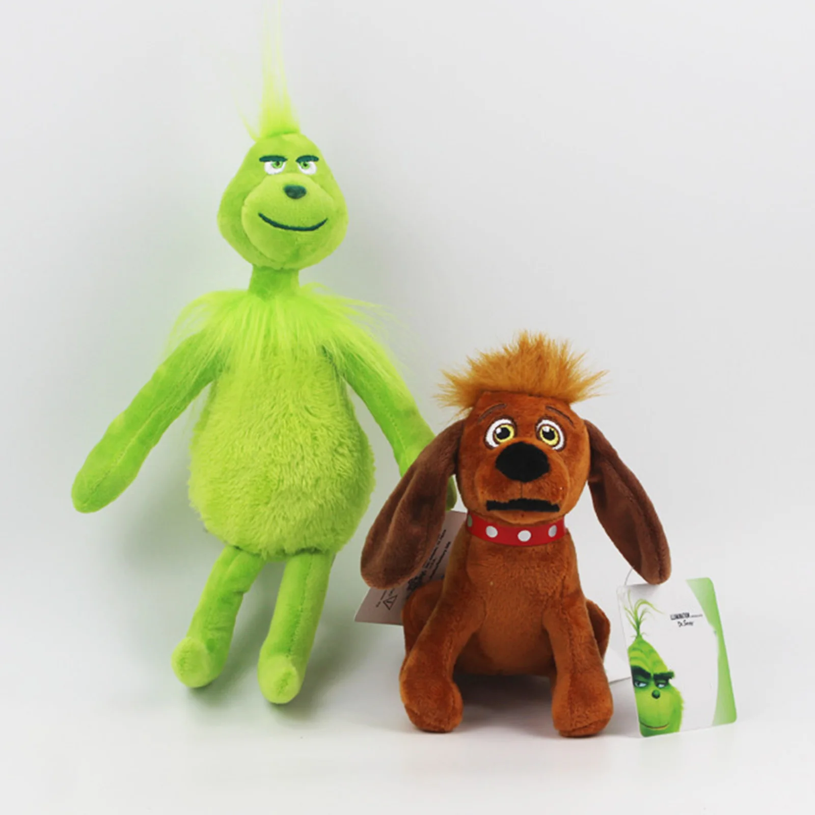 

2020 Christmas Grinch Dog Plush Doll Soft Toy Stuffed Kid Xmas Gift Home Decoration