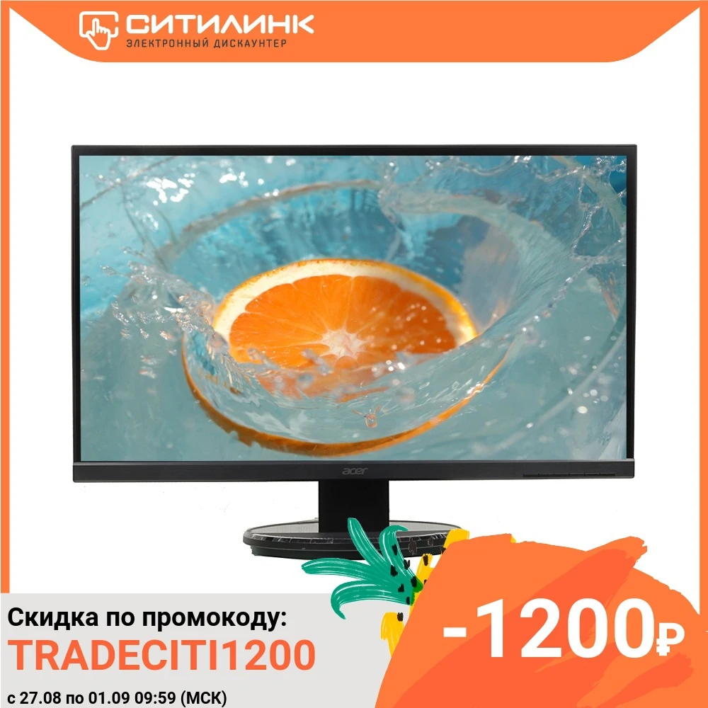 Монитор ACER K272HLEbid 27&quot черный|Мониторы| |
