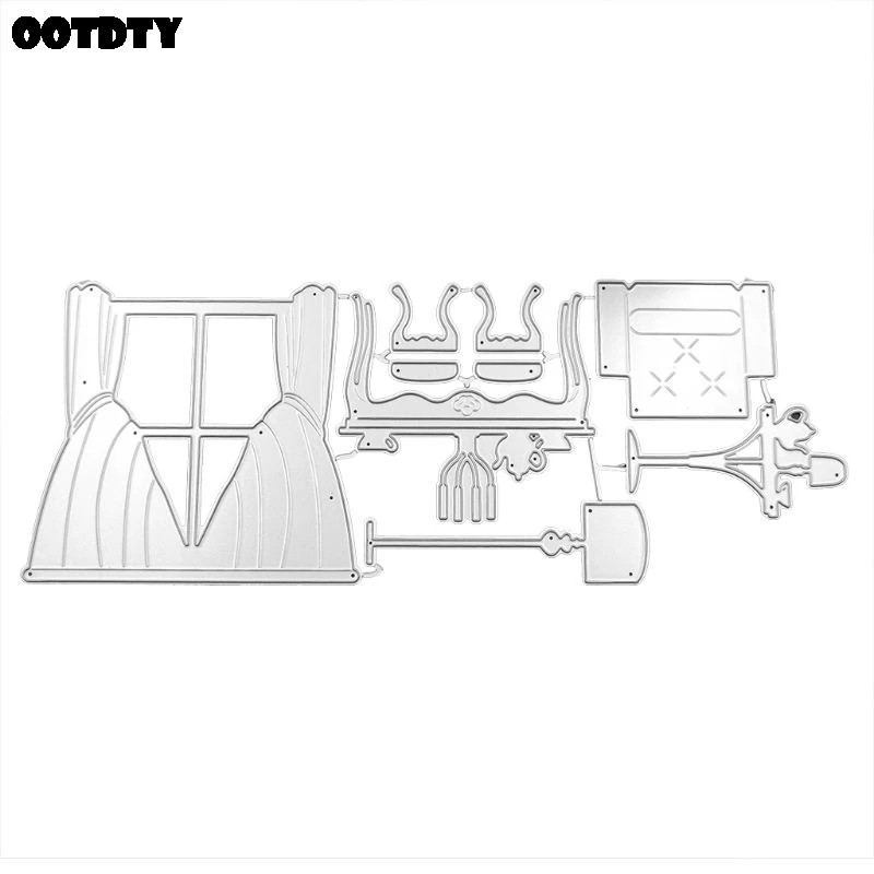 Домашний интерьер металлические режущие штампы Трафаретный Скрапбукинг DIYAlbum