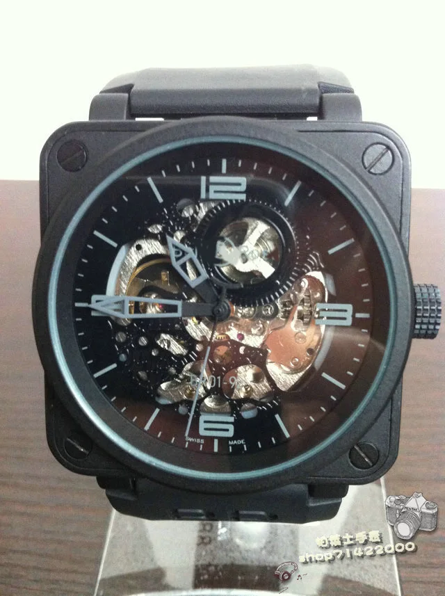 

2021 new Automatic Mechanical watch man watches bell watch stainless steel ross watches luxury br04