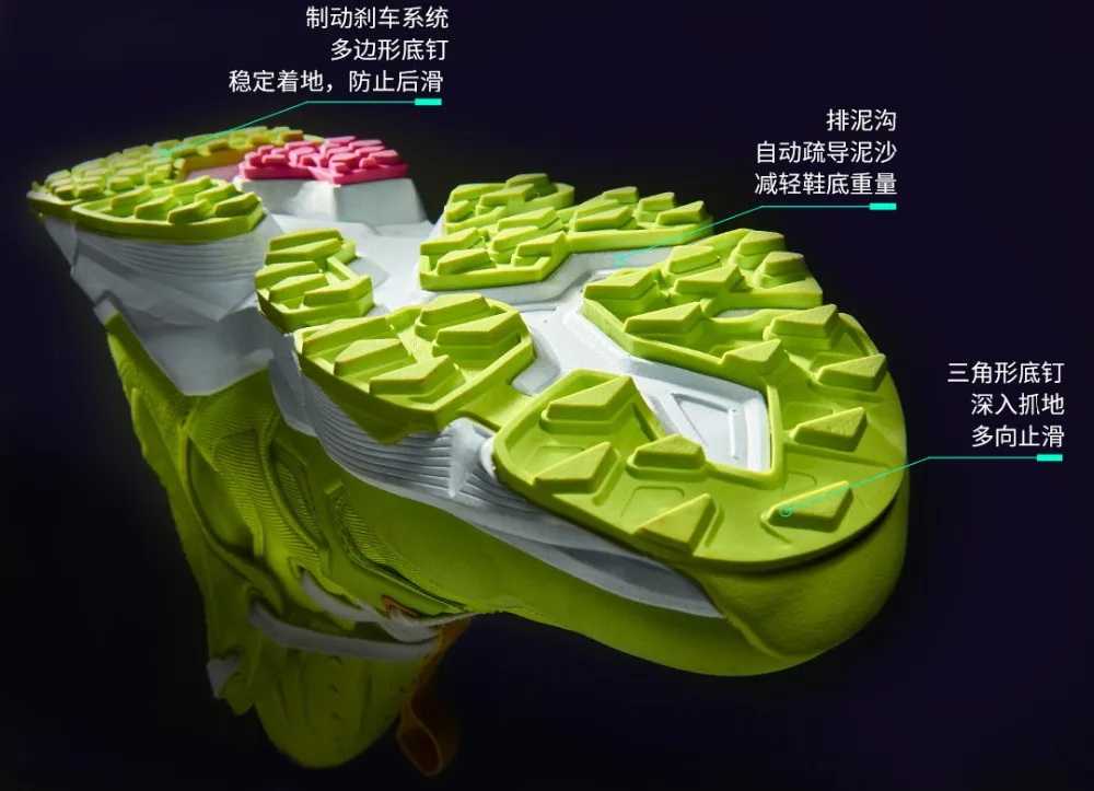 Xiaomi Rax man Светоотражающие мягкие беговые кроссовки 3D амортизирующие eva Нескользящие износостойкие уличные спортивные кроссовки