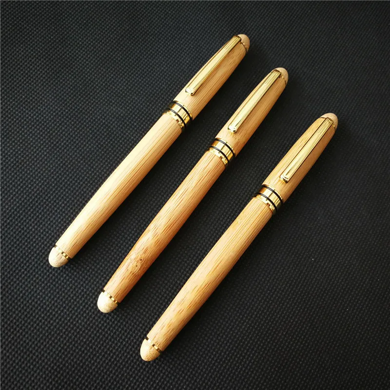 Деревянная шариковая ручка Banboo stylo pennen boligrafos kugelschreiber canetas penna kalem ручки для письма caneta lapiceras 03709