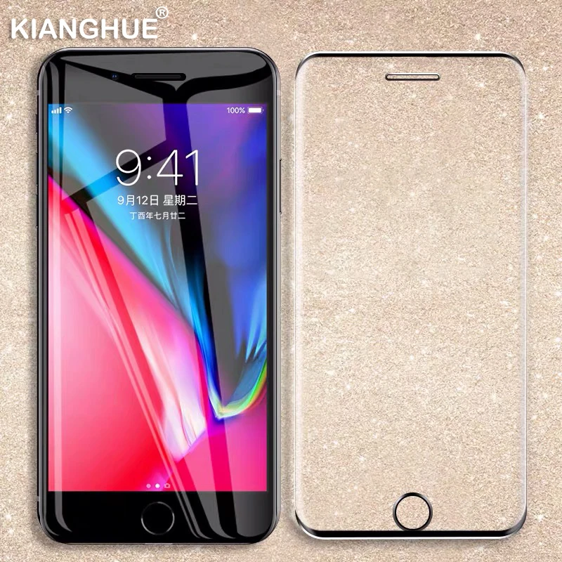 Изогнутое полное покрытие защитное закаленное стекло для Iphone 11 Pro Xs Max Xr X 8 7 6s 6 Plus