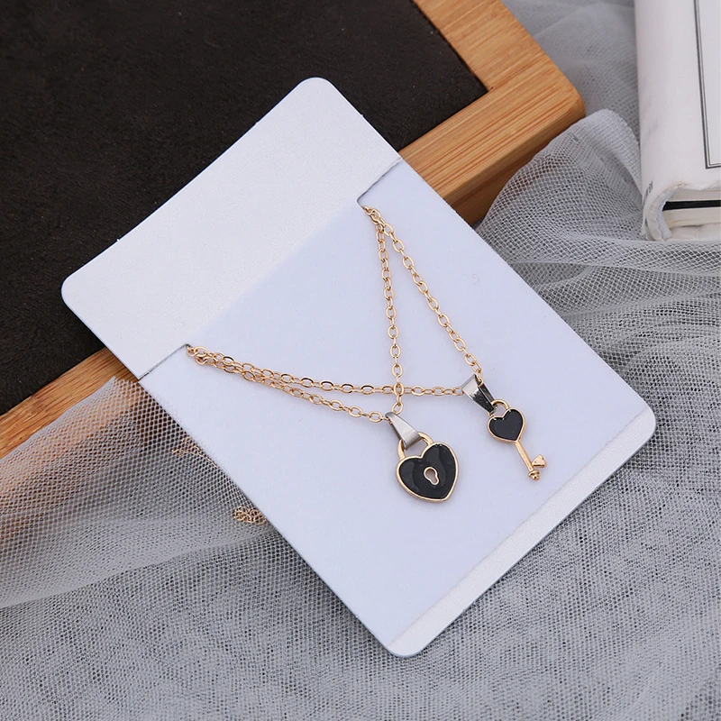 Романтическая пара сердце образный ключ подвеска &quotзамок&quot творческий