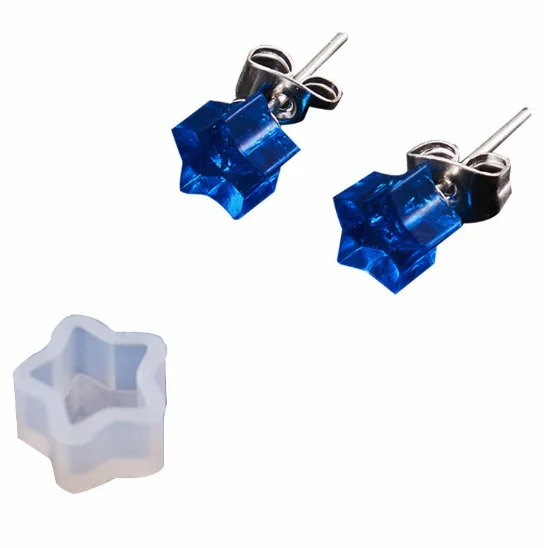 Форма для сережек сделай сам силиконовая форма ювелирных изделий инструменты