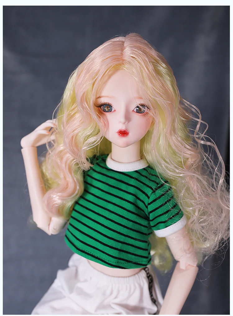 1/3 мечта фея bjd кукла парик волосы для 60 см куклы, только парик, без куклы