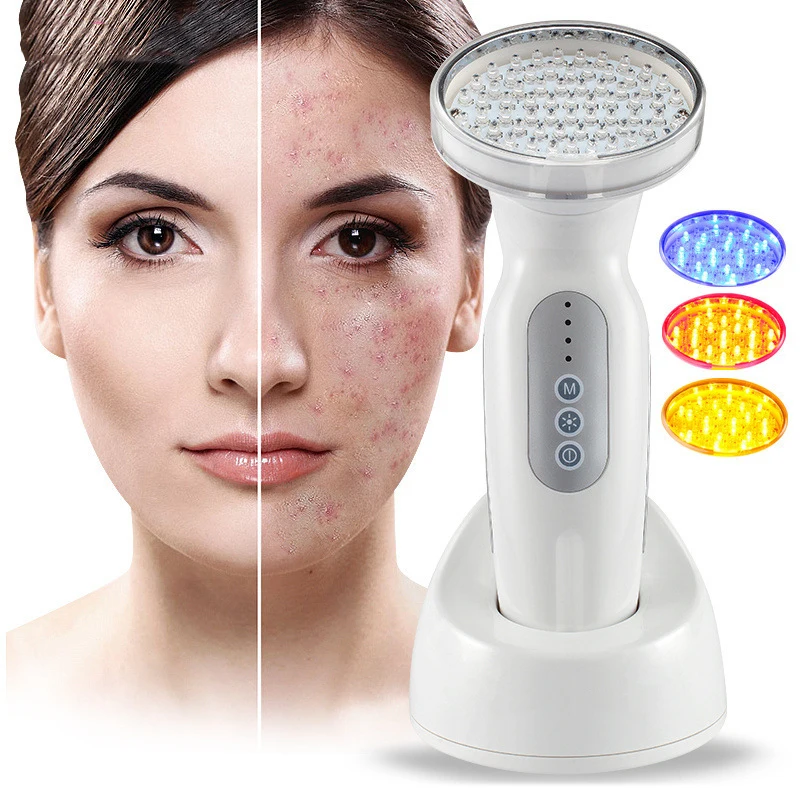 

Portable Led Beauty Device Rejuvenation Photon Therapy Acne Speckle Whitening Skin Care Machine Home Salon Use Face Body Neck