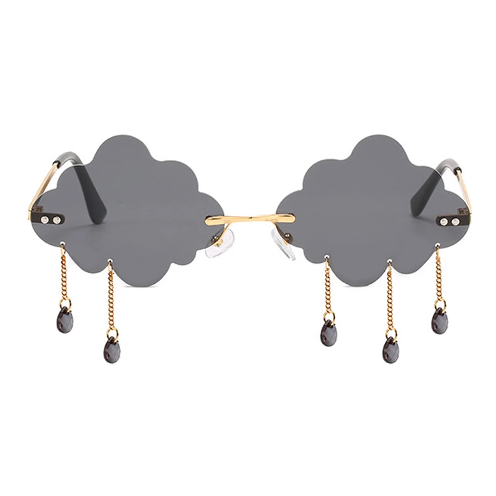 Солнечные очки MUSELIFE без оправы для мужчин и женщин Модные Винтажные