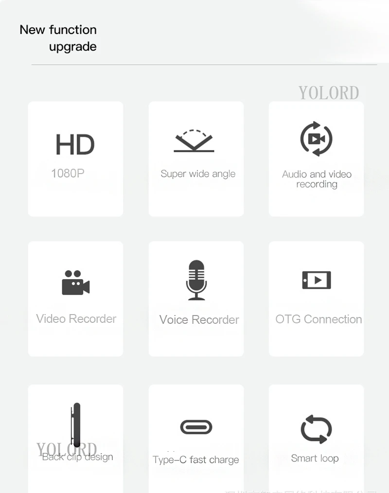 Высокое качество мини небольшой портативный Диктофон Запись видео