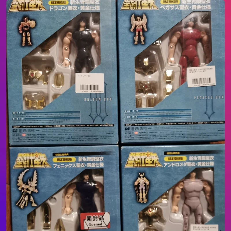 

Аниме периферийный Bandai Saint Seiya японский выпуск Ограниченная серия Золотой Дракон Пегас Феникс Фея коллекционный подарок