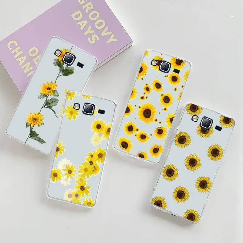 

sunflower Luxury Unique Design Phone Case Transparent For Samsung Galaxy A S Note J 5 8 51 2016 Prime 20 Ultra 6 7 Edge PLUS 21
