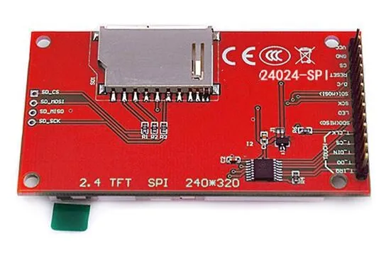 Цветной сенсорный ЖК-экран 2 4 дюйма SPI TFT с платой адаптера ILI9341 Drive IC 240(RGB)* 320 |