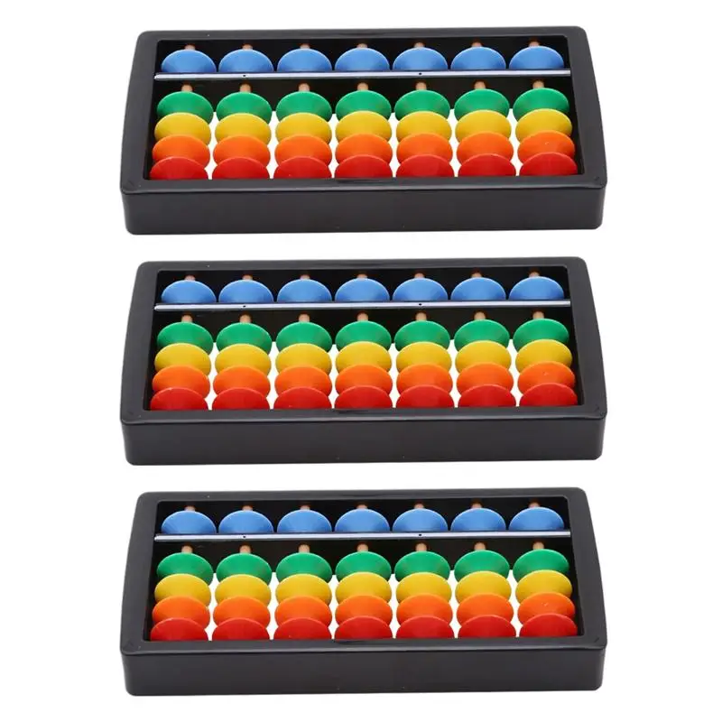 

3pcs Abacus Math Learning Toys Kids Educational Toys Children Math Learning Tool