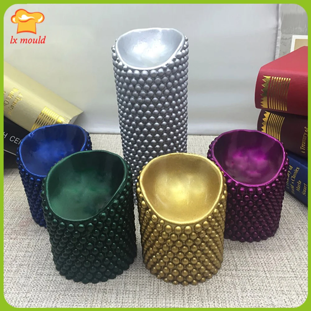 LXYY Творческий Большой жемчуг лампы в форме свечи прессформы для домашнего декора