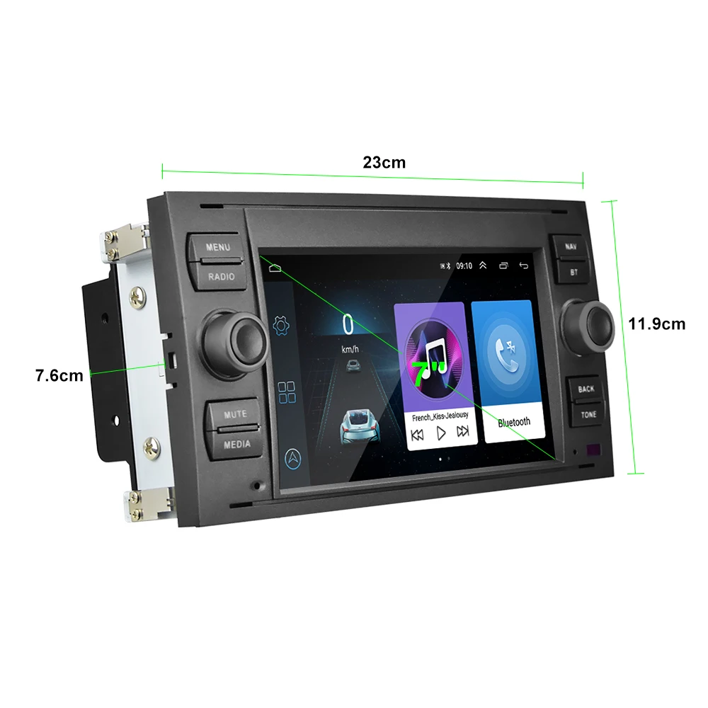 Автомагнитола Podofo 2 Din Android 8 1 7 дюймов GPS Wi Fi|Автомагнитолы| |