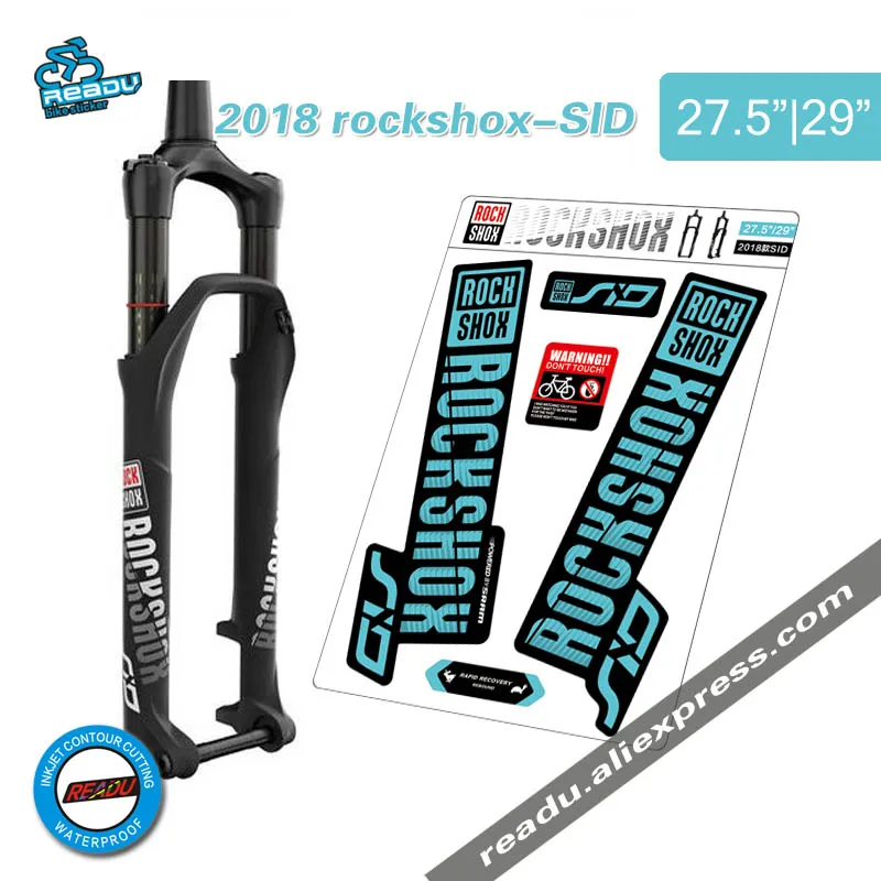 Lehool велосипедная наклейка rockshox SID горный велосипед передние вилки наклейки
