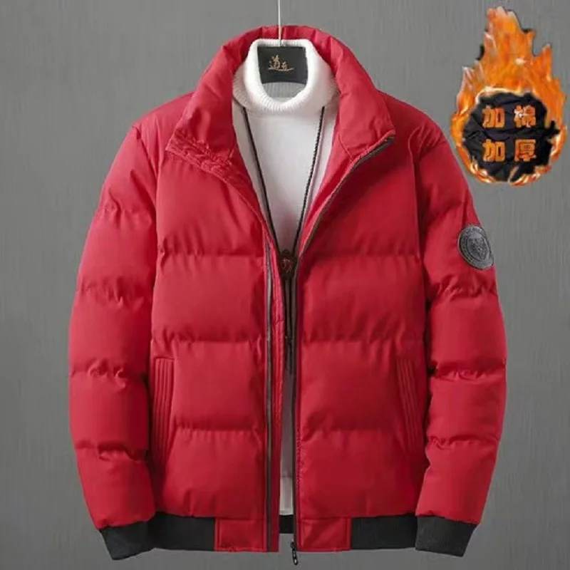 8XL 7XL 6XL Men jacket Men Winter Casual Thick Warm Windproof Parkas Coat Men Autumn Outwear Outfit Parkas Cotton Jackets Men