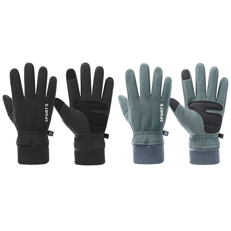 

Водонепроницаемые флисовые лыжные перчатки для мужчин и женщин, зимние теплые термоперчатки для сноуборда, езды на мотоцикле, скалолазания