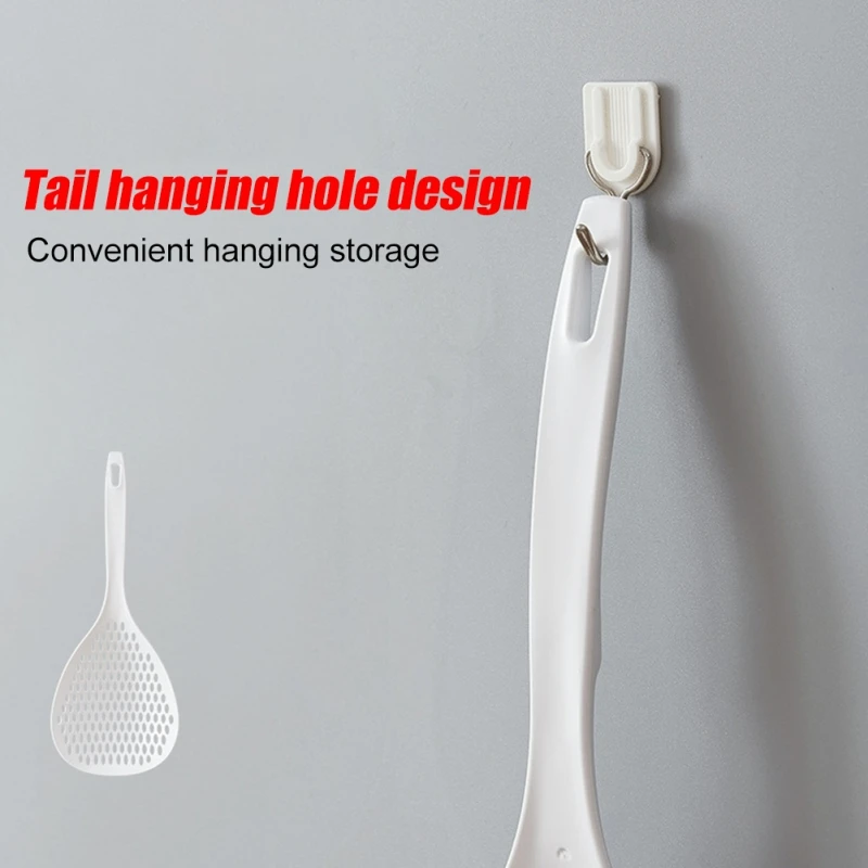 1 шт. ситечко-скиммер с длинной ручкой нейлоновые практичные кухонные