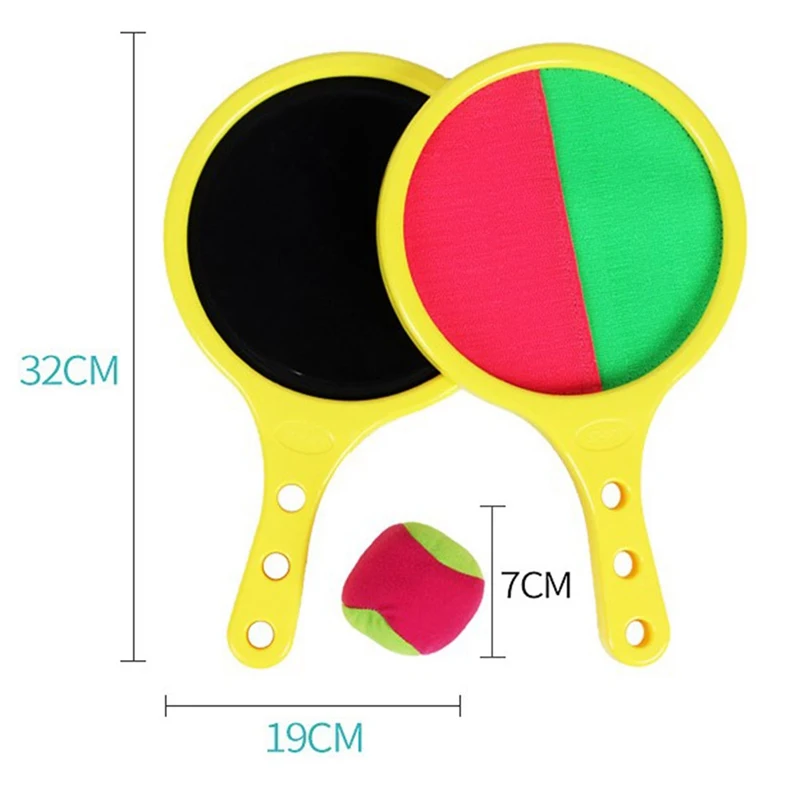 

Fun Handheld Palm Sticky Target Ball Interaction Game Plastic Sports Chuck Ball Party Games For Kids Children's Educational Toys